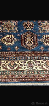 Ručne vyrobený perzký koberec Kazak Gul - 2
