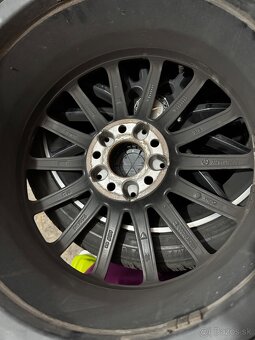 Originálne disky Mercedes AMG 18” 5x112 zimné pneu 225 40 18 - 2