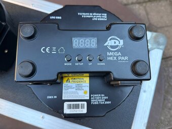 Adj Mega Hex Par 4ks - 2