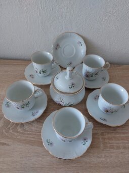 Karlovarsky porcelan - mokka salky - 2