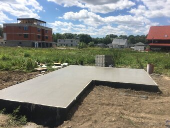 Stavebné práce - Hrubé stavby - základové dosky - 2