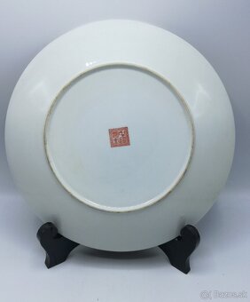 Čína tanier, dekoračný, porcelán - 2