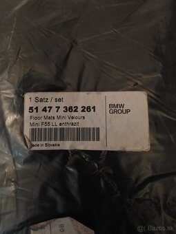 Koberčeky pre Mini Cooper - 2