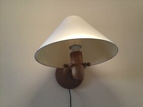 Nástenná lampa drevená - 2