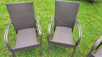 4x zahradna stolicka v horsom stave - 2