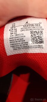 Nike Air Jordan 1 low black/fire red-white - 2