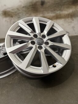 Hliníkové disky 5x100 R16 - Audi A1, Fabia, Rapid, Polo Scal - 2