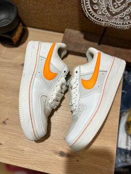 Nike air force one biele oranzove - 2