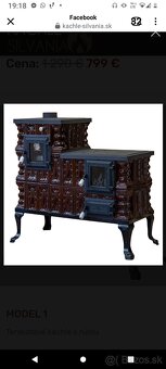 Terakotove kachle, sporak - 2