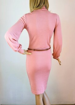 Merino šaty z roláčikom vo veľkosti XS /S - 2