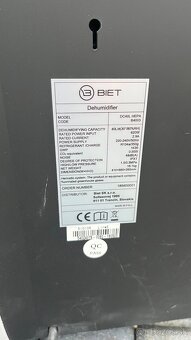 Odvlhčovač vzduchu a čistička BIET DC40L HEPA - 2