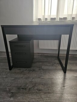 Písací stôl 100x60x76 s boxom - 2