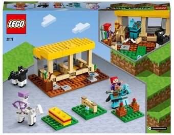 LEGO Minecraft 21171 Konská stajňa - 2