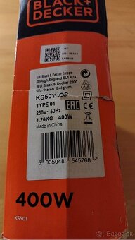 Priamočiara pílka Black+Decker KS501-QS - 2