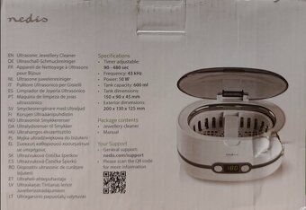 Ultrazvuková čistička šperkov - 2