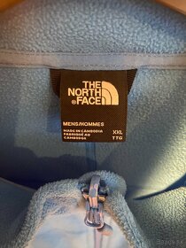 The North Face flisovaná modrá bunda - 2