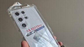 Silikónový nový kryt na Samsung Galaxy S24 Ultra - 2