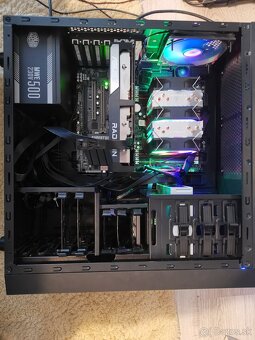 Výkonné PC, 12-jadro Xeon, 32GB RAM, TUF doska, 500 GB SSD - 2