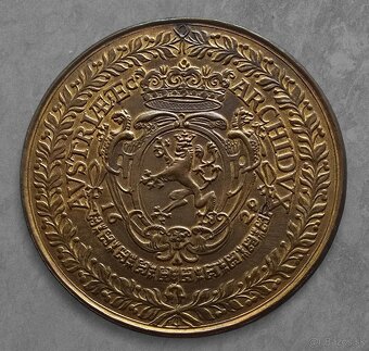 Bronzová medaila 100 dukát - 1629 Ferdinand III.- Artia 1973 - 2