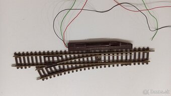 H0 Rocoline výhybka ľavá elektrická - 2