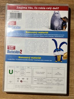 DVD Tajný život maznáčikov a Tajný život maznáčikov 2 - 2