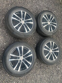 Hlinikove disky Honda CRV, Continental 225/60 R18 Letne - 2