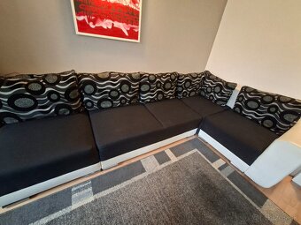 Rohový gauč + kreslo GRÁTIS - 2