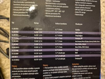 Predám univerzálnu nabíjačku 90W - 2