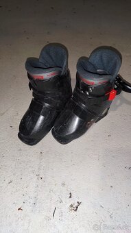 Lyže 90 cm + lyžiarky - 2