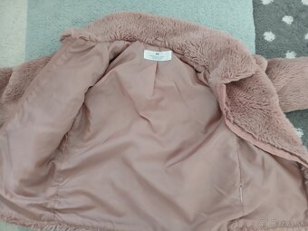 Dievcensky prechodny teddy kabat 104 - 2