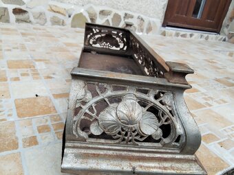 Predložka pred kachle zdobená - 2