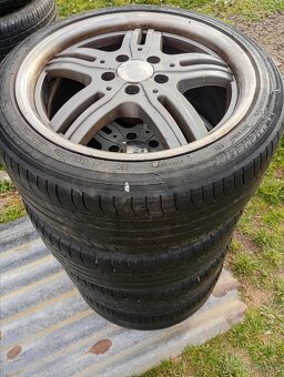 Predám R17 komplet sada letna 5x112 - 2