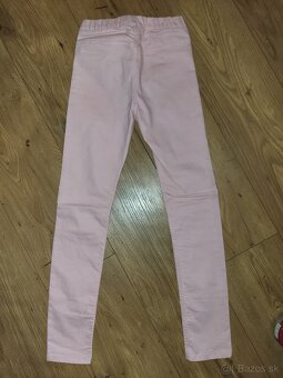 Ruzove nohavice 140 H&M - 2