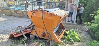 Snežná radlica a posypač Multikar M25 - 2