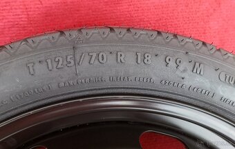 dojazdové koleso-vw touran,seat,golf 5,audi,škoda - 2