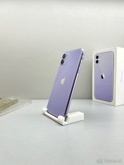 iPhone 11 PURPLE NOVÁ BATÉRIA 100%+PRÍSLUŠENSTVO - 2