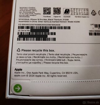 Apple iPhone 16 Pro Max 512GB black - 2
