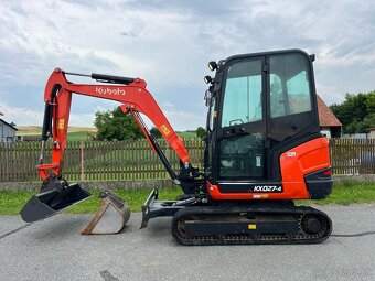 Minibagr Kubota KX027-4 / 3režimy průtoku, 2800mth - 2