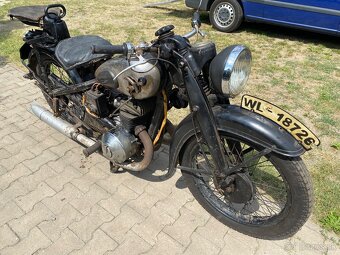 Motocykl DKW 500 SB, r.v. 1938 původní stav, Doklady - 2