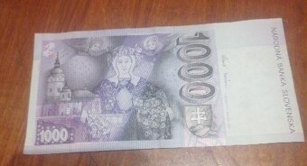 Predam bankovku 1000ks - 2