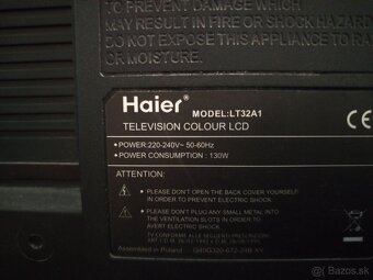 Na predaj televízor Haier 32" - 2