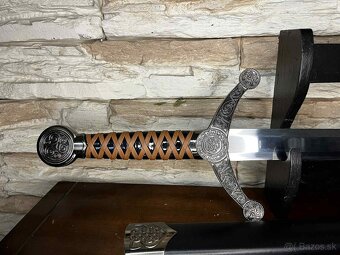 Keltský meč s rukoväťou s koženým remeňom č. 23 - 2