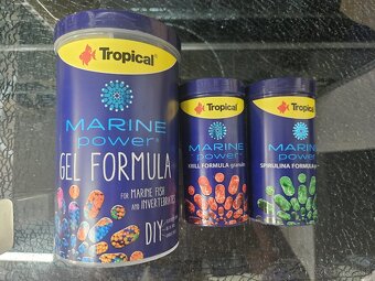 Morske akvarium - zvysne veci, pripravky, krmiva - 2