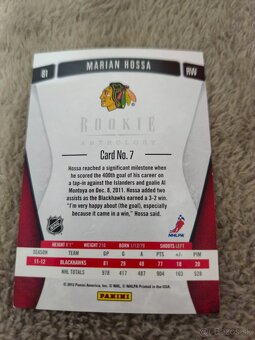 Hokejové kartičky Marian Hossa - 2