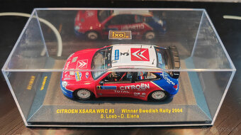 Predám rally model Citroen Xsara wrc Loeb v mierke 1:43 - 2