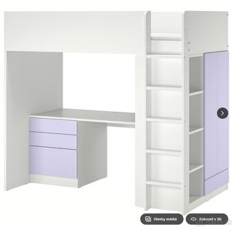 Poschodová posteľ IKEA SMÅSTAD - 2