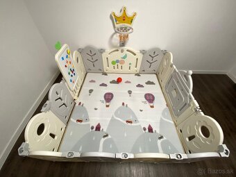 Detská ohrádka s podložkou - 2