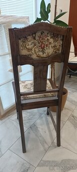 Stoličky - rustikálne - nové - 2
