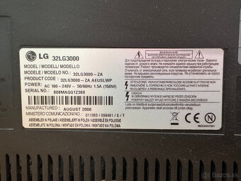 Predam televizor LG 32LG3000 - 2