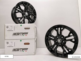 7J R17 5x112 ET45 alu disky Vw T-Roc, Škoda Karoq 1216 - 2